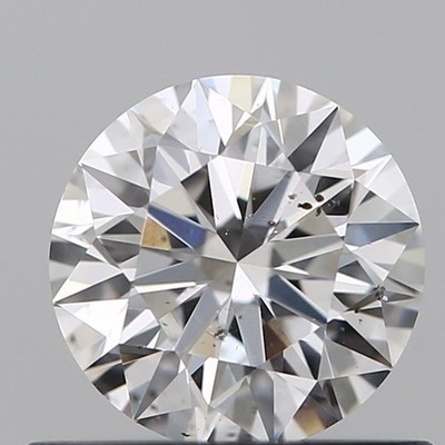 Natürlich Farbe N / Si Klarheit Diamant Lose GIA Zertifiziert Rund Brillant 0.33