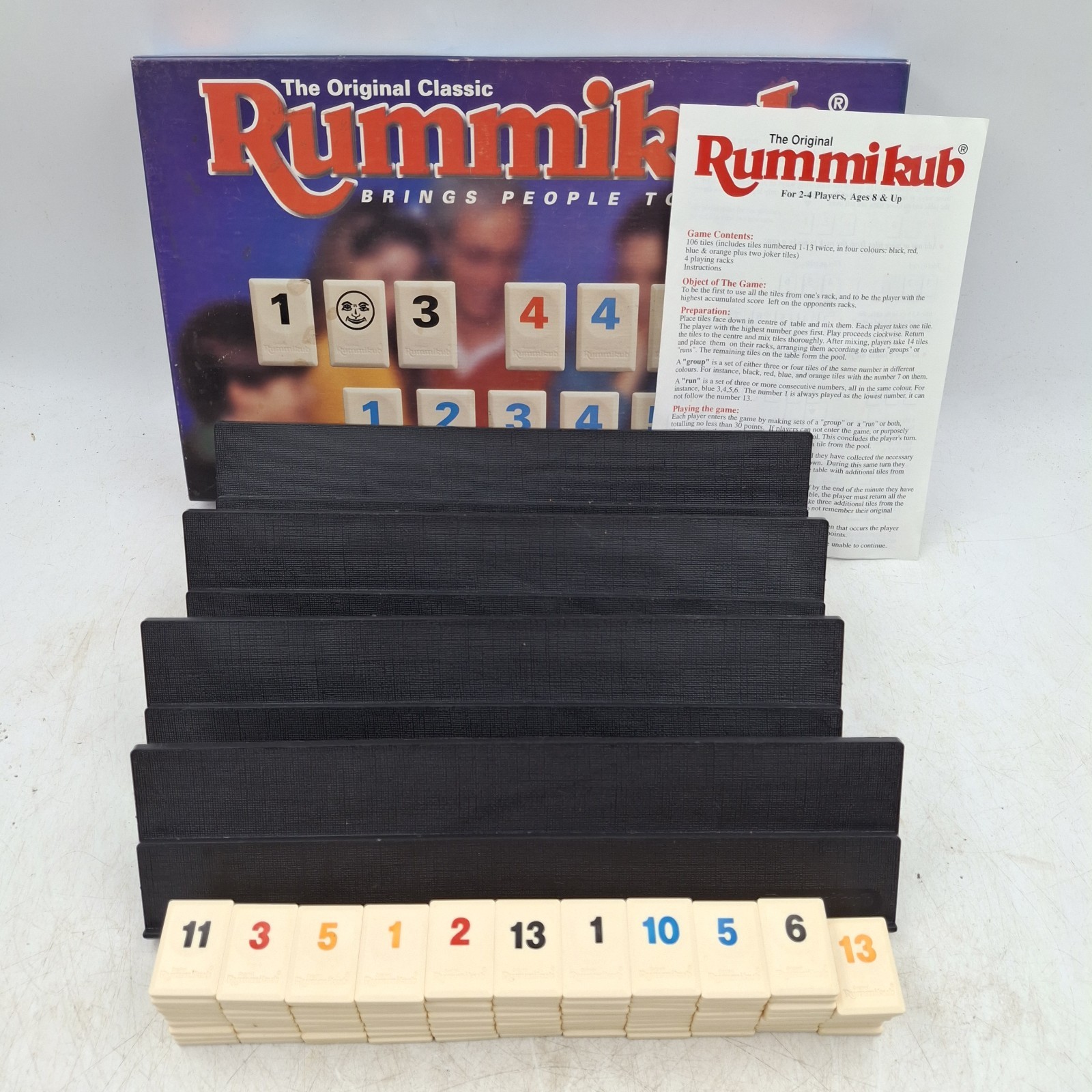 Rummikub Tile Game (Goliath Games 1995) 100% Complete Board Game