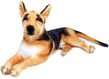 Large German Shepherd 19 Inch Plush Stuffed Animal Dog Toy German Shepherd