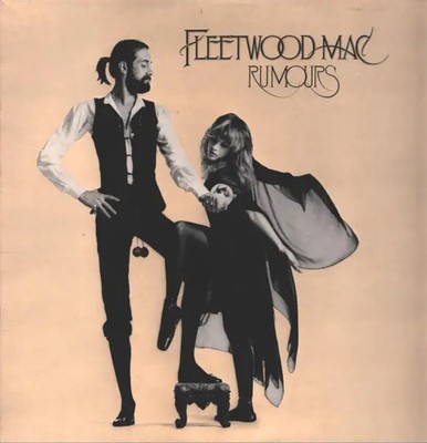 Fleetwood Mac Rumours TEXTURED SLEEVE Warner Vinyl LP