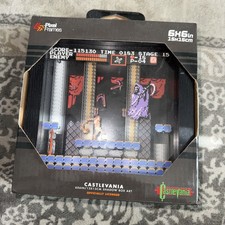 Castlevania 1986 NES Pixel Frame - 9" x 9" Shadow Box