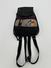 Pooh Friends Purple Girls Mini Backpack Canvas Winnie The Pooh Eeyore Bag