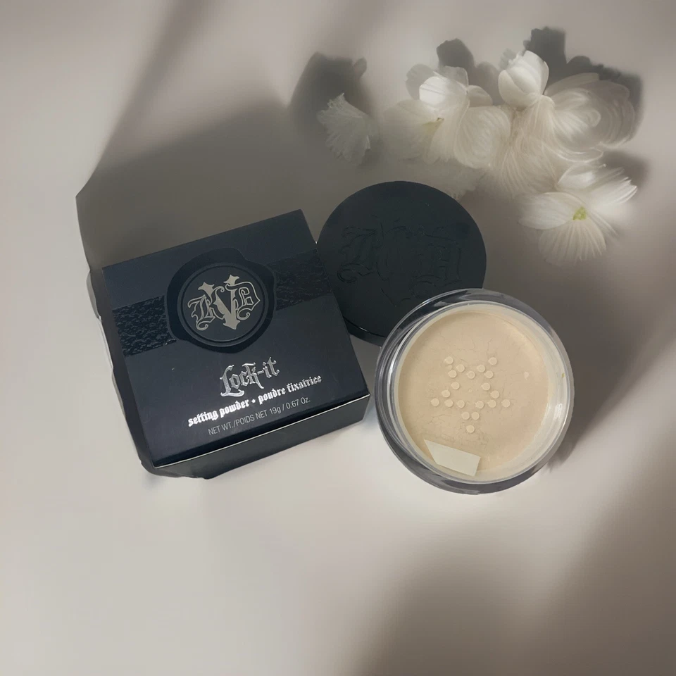 Kat Von D Lock It Setting Powder -Translucent Loose Powder 0.67 Oz, As Pictured - Image 3 of 4