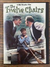 Mel Brooks - Rare - THE TWELVE CHAIRS - Letterboxed DVD - VG Free Ship