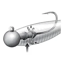 Ryugi Inset Soft Bait Keeper - Choose Size