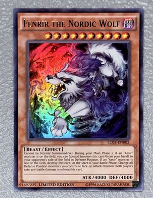 yugioh fenrir the nordic wolf deck Yu-Gi-Oh! - (SD4-EN008) - Structure 4: Fury from Deep - 1st Edition Change all Defense Position monsters you control to face Yugioh: Fenrir The Nordic Wolf