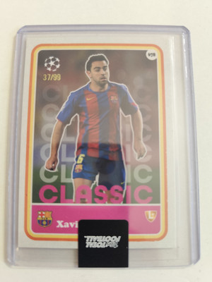 Topps Total Football 24/25 Xavi Classic /99 Barcelona Legend 37/99