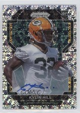 2021 Panini Prizm Rookie No Huddle Prizm Auto Kylin Hill #403 Auto e7q