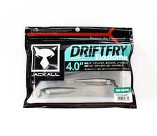 Señuelo suave Jackall Drift Fry elastómero 4 pulgadas súper transparente Wakasagi (3709)