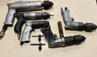 Vintage Mixed Lot Of 5 Pneumatic Air Tools Drill Impact  Not Tested As Is — photo 2
