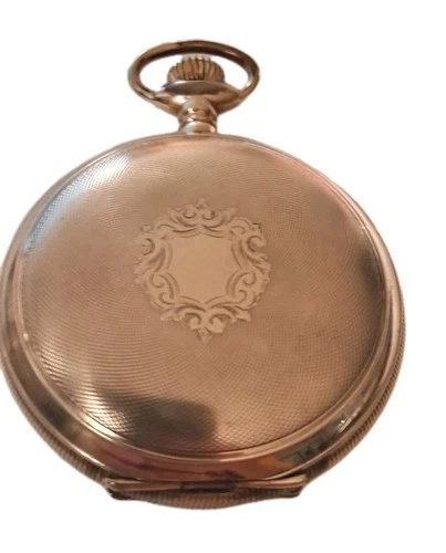 Antique ELGIN  Hunter Gold Filled Philadelphia Case Pocket Watch AS IS PARTS ?