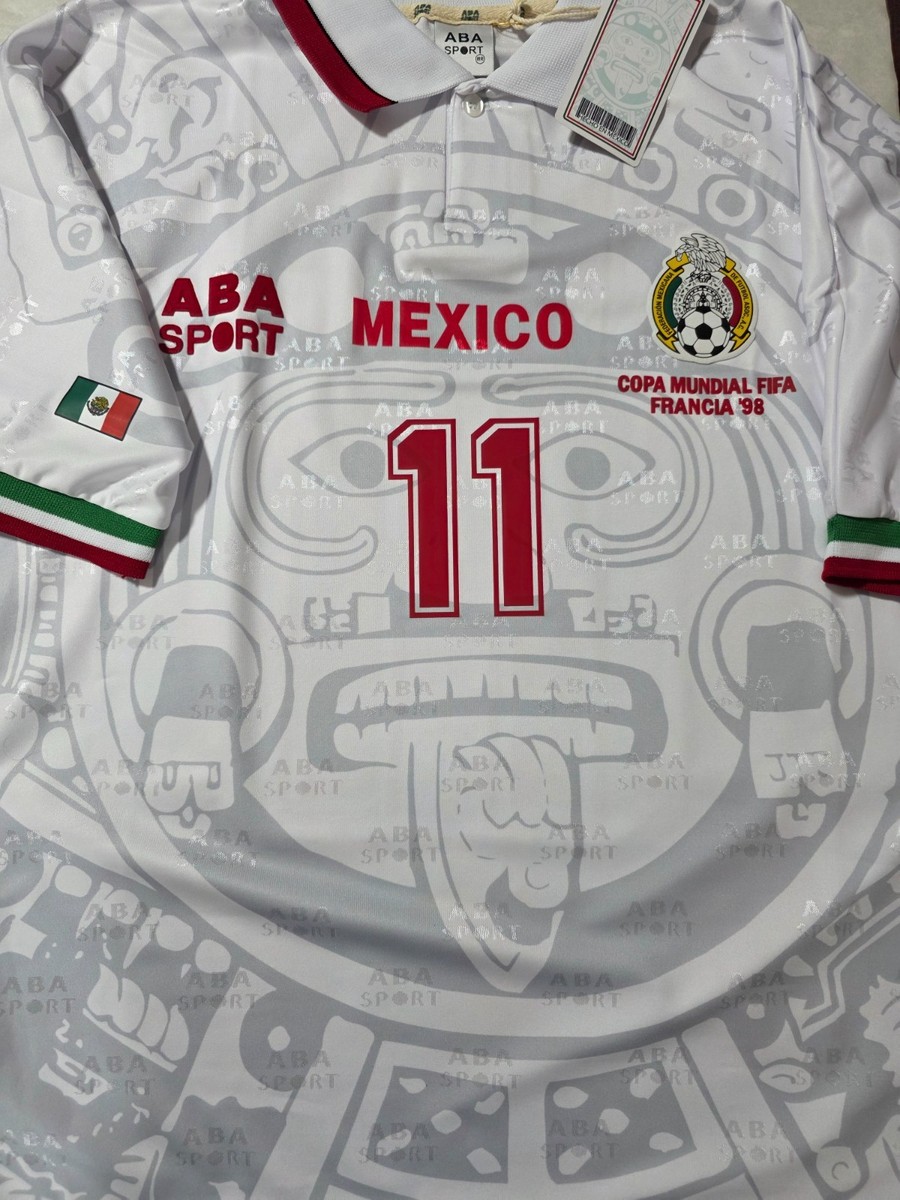 ABA Sport Mexico JERSEY Seleccion Mexicana 1998 reedicion Aba