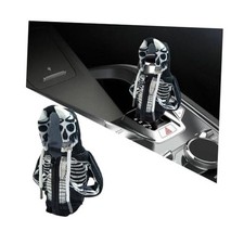 Car Gear Shift Hoodie, Funny Halloween Skull Vehicle Shift Knob Sweater Cover,