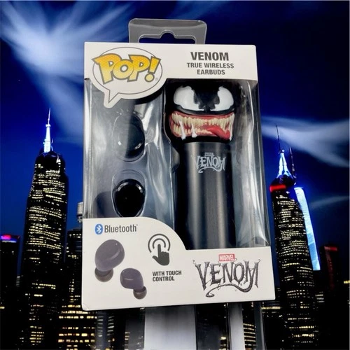 Funko Pop! Marvel's Venom Character True Wireless Earbuds 2025 NEW Bluetooth