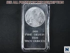 NobleSpirit (DB) Excellent Buffalo 10oz Troy .999 Fine SILVER Bar