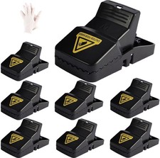 Rat Traps That Kill Instantly Rodent Snap Trap Catcher Rat Killer 4X