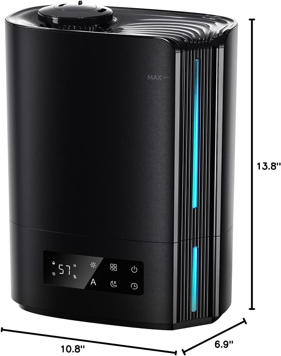 6L Ultrasonic Humidifier for Bedrooms & Nurseries - Smart Control, Auto Shut Off thumbnail 4