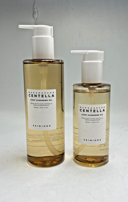 SKIN1004 Madagascar Centella Light Cleansing Oil Set Korean 6.76 OZ. & 10.14 OZ