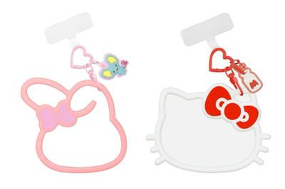 2 x Hello Kitty Melody iPhone Phone Lanyard Ring Bracelet Smartphone Hand Holder