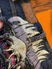 Christian Audinger Embroidered Skull Denim Biker Jeans 28 Waist 34 Length — photo 6