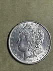 1890 Morgan Silver Dollar nice Choice AU/BU Slider Blast White!!!