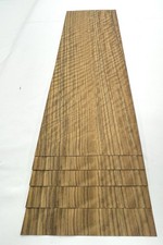 Mozambique Wood Veneer. 5 Sheets 27.5" X 9.5" 9.5 Sq Ft