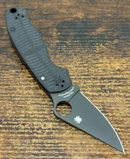 Spyderco Para 3 PM3 Knife G-10 Black - Magnacut - C223GMCBKP FACTORY SECOND