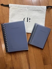 Cloth and Paper Espana Spiral Notebook  Tinted Plastic A5 and CP Petite