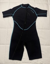 OMGear Wetsuit Men 3mm Neoprene Dive Wet Suit for Cold Water Short - Medium