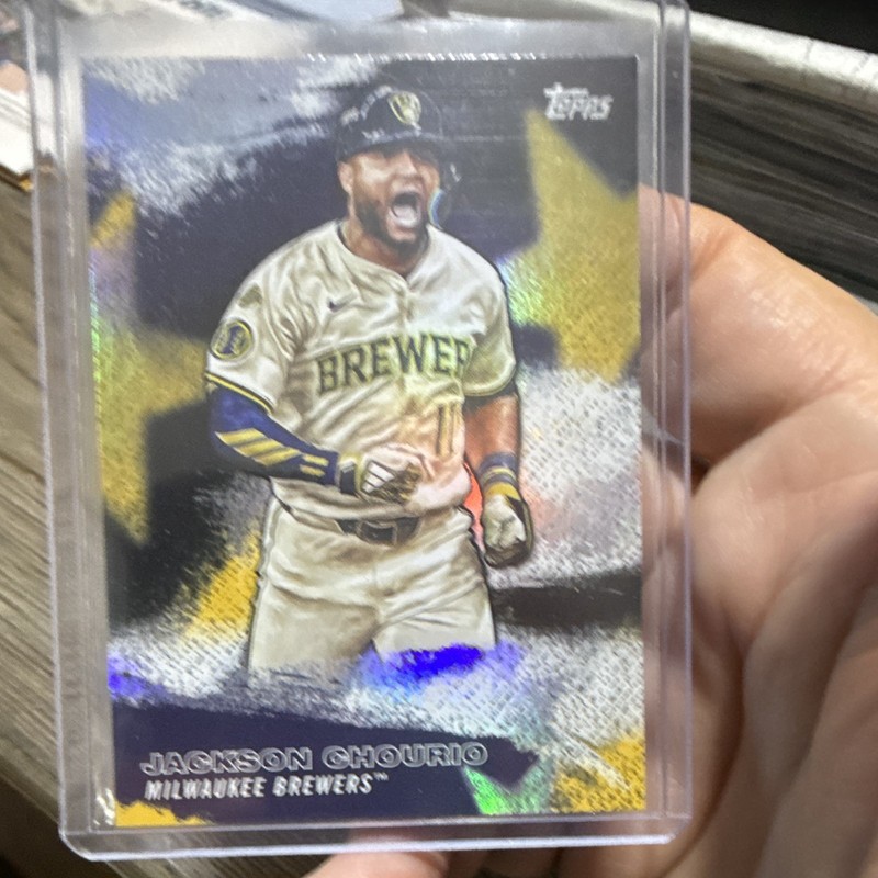Topps 2026 Series 2 Stars of MLB Insert Jackson Chourio Brewers #SMLB-45