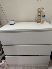 MALM IKEA White Chest Of Drawers