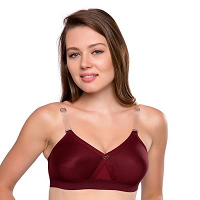 TRYLO Women's Cotton Non-Padded Wire Free Casual Full Coverage Bra