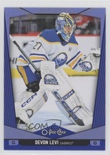 2024-25 O-Pee-Chee Blue Border Devon Levi #455 2d8