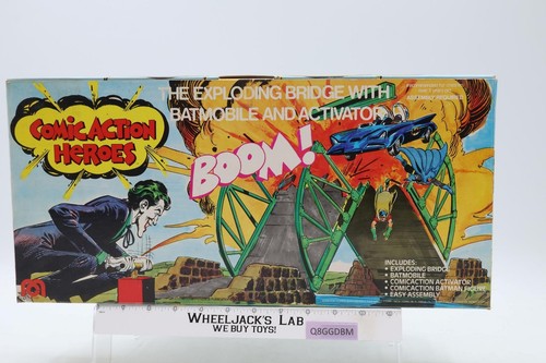 Exploding Bridge W/Batmobile Comic Action Heroes 1976 Mego Action ...