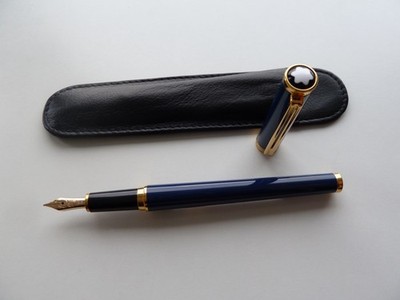 Montblanc Noblesse Oblige - Füllfederhalter - BLAU 14k M-Feder ID 15140