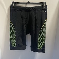 Nabaiji Hombre’s Swimming Jammer -Fiti 500 Negro Amarillo Verde Acentos Hombre’s Talla XL