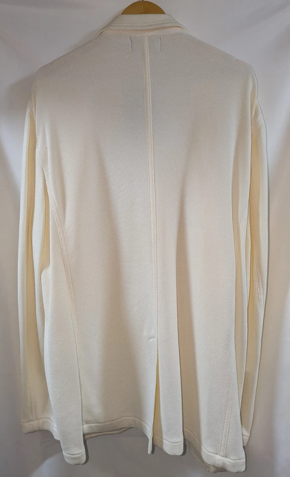 Fred Perry Reissues Mesh Blazer XXL Ecru NWT £455 RRP Made in Portugal Rare — 第 3/4 张图片