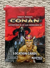 Location Cards - Robert E. Howard's Conan RPG - Modiphius - VG