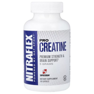 2 X GAT, Nitraflex�, Pro Creatine, 180 Capsules-Worldwide