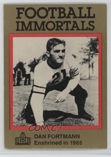 1985-88 Football Immortals Danny Fortmann #23 HOF 1oa8