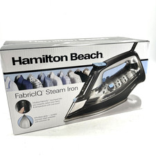 Hamilton Beach FabricIQ Steam Iron for Clothe...