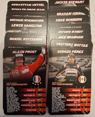LANCE STROLL Rare German 2018 Grand Prix F1 Racing Card | eBay