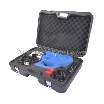 9AWG to 600MCM 13 Molds Hydraulic Crimping Tool 8-300mm 12TON 110v Blue/Black