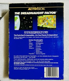 The Dreadnought Factor For Intellivision Box +Cart+2 Overlays TESTED 3/12/26