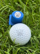 Golden Retriever Golf Ball Stamp Dog Lover Golf Gift