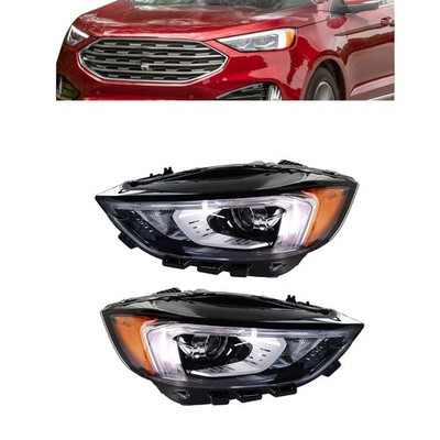 Headlight Assembly w/DRL Chrome Housing for Edge 2019-2021 FO2503392