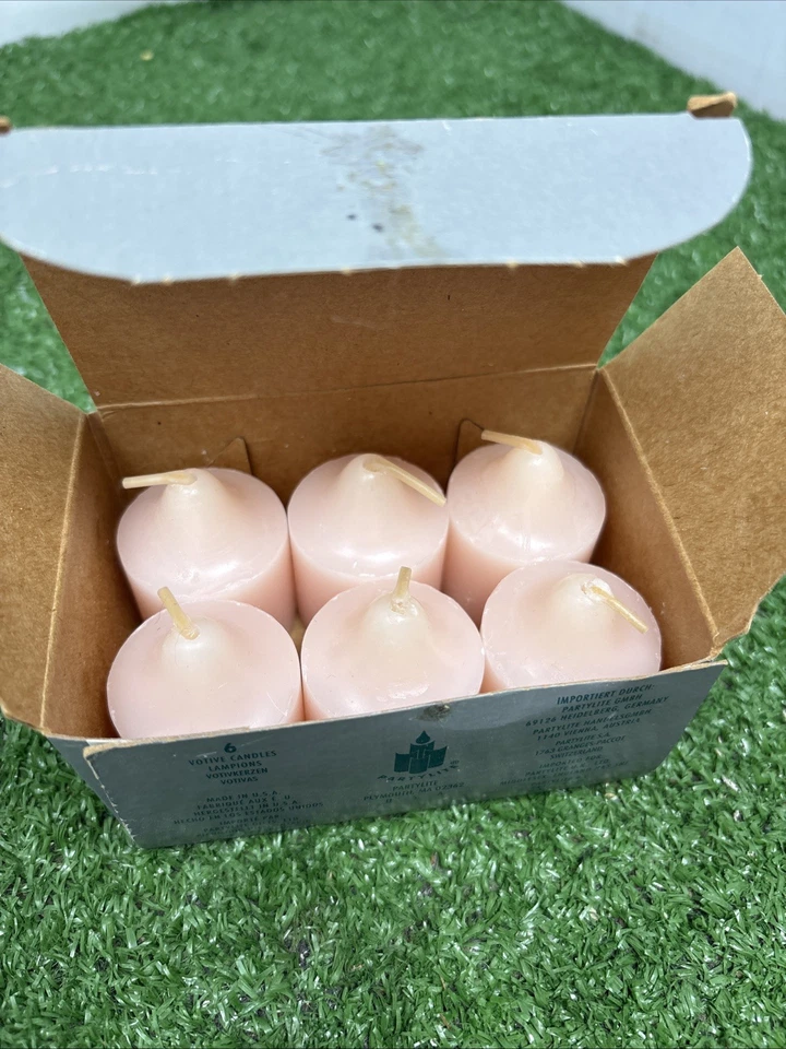 Velas Votivas Perfumadas Partylite PINA COLADA V0621 Caja de 6 Votivos Foto 2 de 3