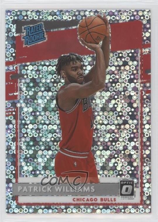2020 Donruss Optic Rated Rookie Fast Break Holo Prizm Patrick Williams #154 0i5i