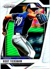 2025 Panini Prizm #163 Ricky Tiedemann Silver Prizms