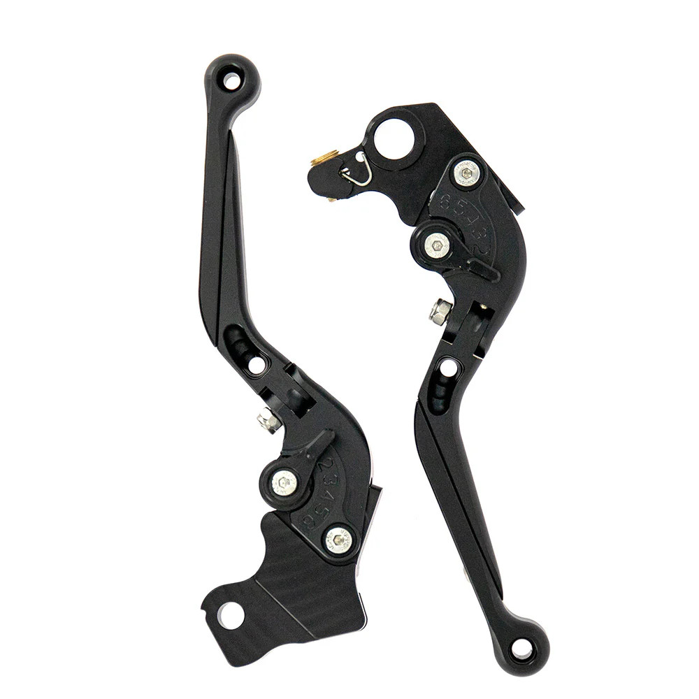 Leviers de Frein Moto Anti-Fatigue Suzuki Noirs Contre les Vibrations